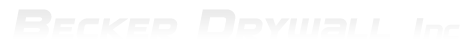 Becker Drywall Inc. logo